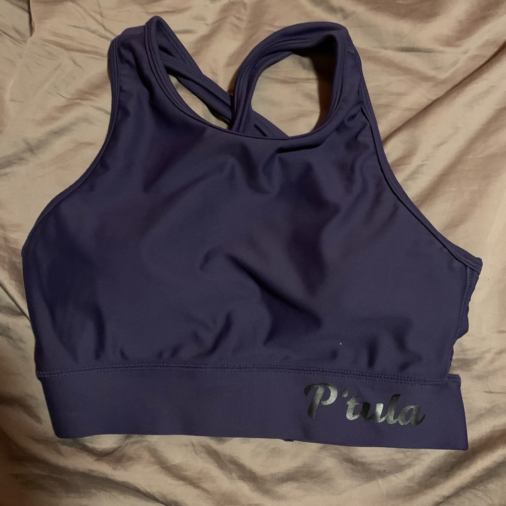 P’tula ‘Aracellli’ Sports Bra- purple, medium